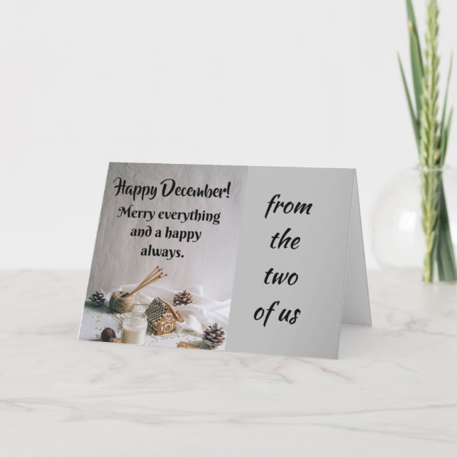 FRÅN USA:S 2:A ÖNSKEMÅL AV JOY HELGDAG Card Helgkort (Framsida)