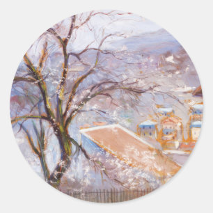 Från utkanten av Paris, Hugo Simberg Runt Klistermärke