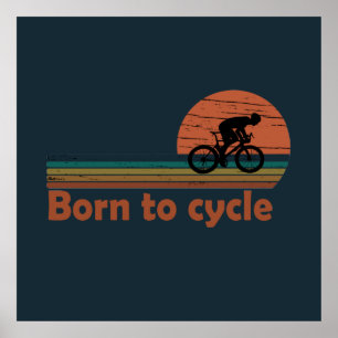 från väg född i cykel och citat poster