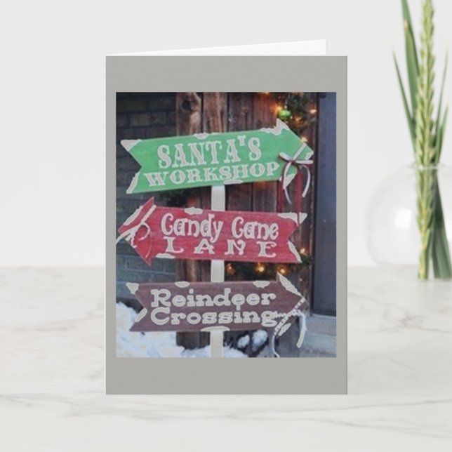 FRÅN VÅR FAMILJ TILL DIN FAMILJ I CHRISTMAS HELGKORT (Framsida)