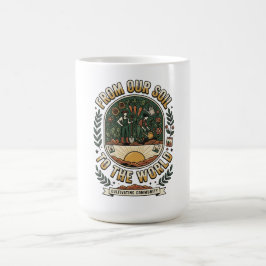 Från Vår Jord Till Världen Kaffemugg
