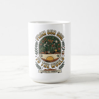 Från Vår Jord Till Världen Kaffemugg