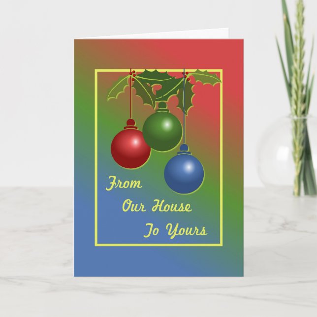 Från vår kammare till er helgkort (Framsida)