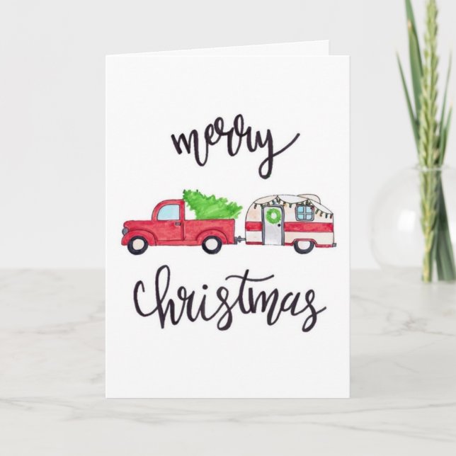 FRÅN "VÅR KAMPER" CHRISTMAS GREETINGS KORT (Framsida)