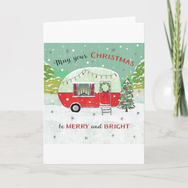 FRÅN "VÅR KAMPER" CHRISTMAS GREETINGS KORT (Framsida)