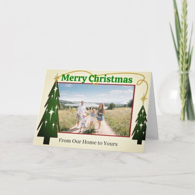 Från vårt hem till dina - - - helgkort (Framsida)