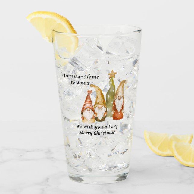 Från vårt hem till dina på en glaskopp (Framsida Ice)