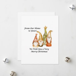 Från vårt hem till ditt julkort
