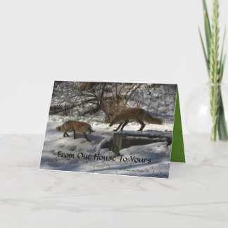 Från vårt hus till Din Helgkort