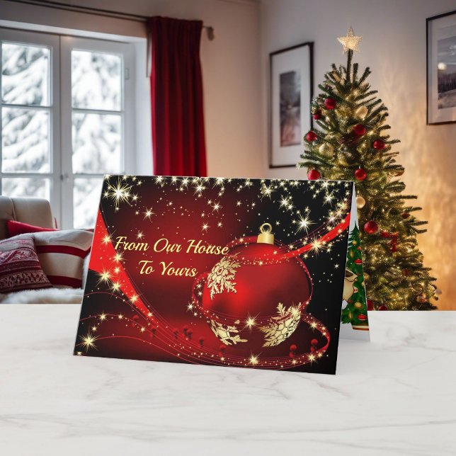 Från vårt parlament till ert God jul Helgdag Ca Helgkort (Skapare uppladdad)