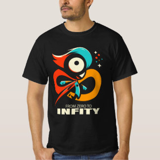 FRÅN ZERO TILL INFINITY MOTIVATIONAL TSHIRT T SHIRT