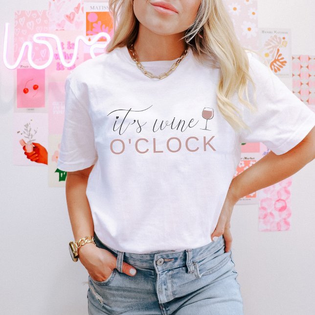 FRANCA Vin O'Clock Bachelorette Party Group T Shirt (Skapare uppladdad)
