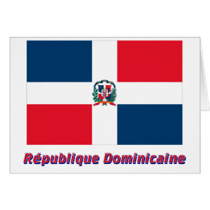 Français för en för Drapeau République Hälsningskort