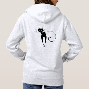 ’FRANCAIS’’ Princesse de Luxe’ Logotyp Chatta Noir T Shirt