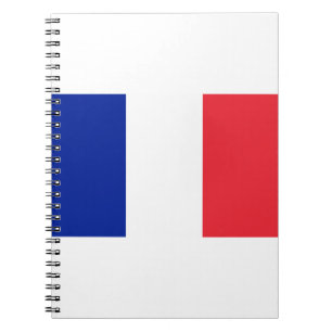 Française - Frankrike Flagga Anteckningsbok