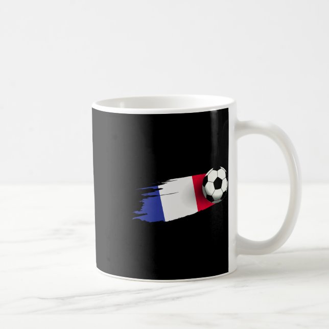 France Flag Jersey French Soccer Team French _1  Kaffemugg (Höger)