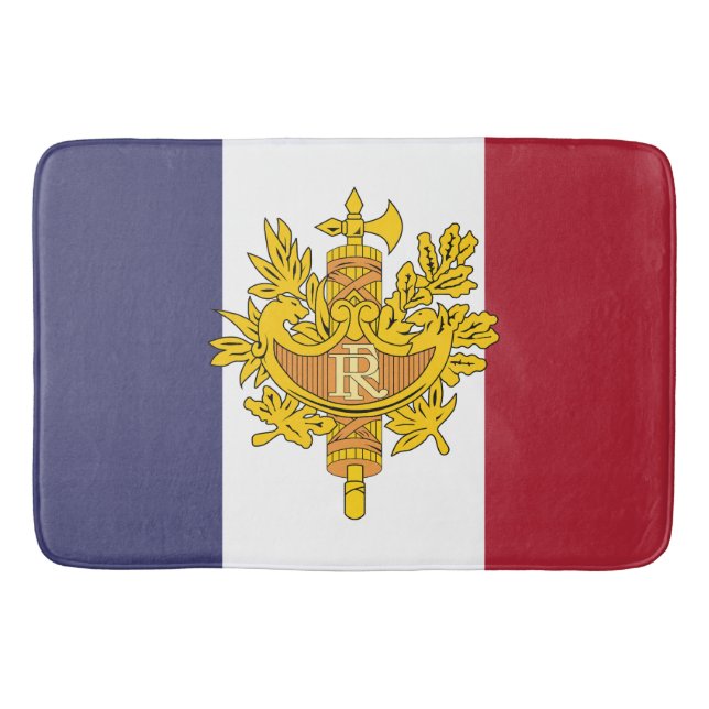 France flag phone case badrumsmatta (Framsidan)