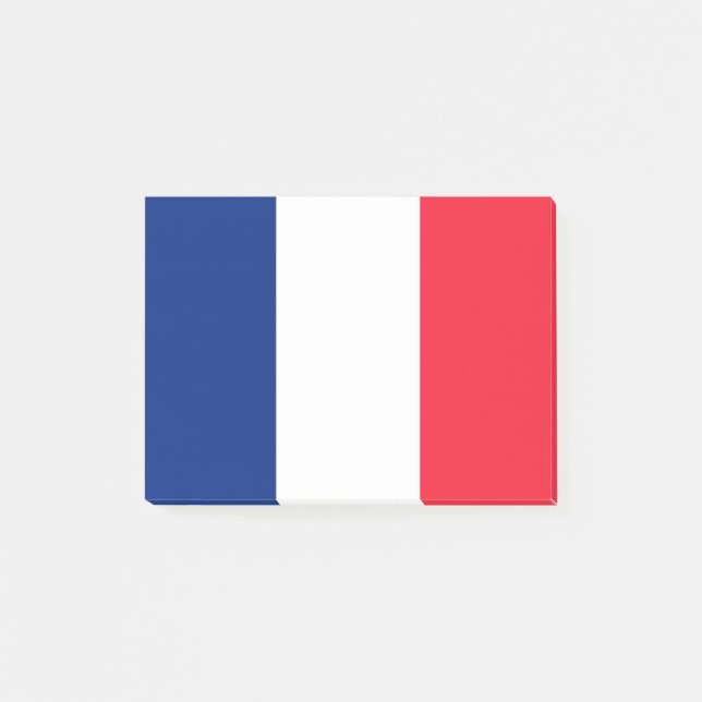 France Flag Post-it Block (Framsida)