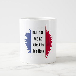 France Football 2026 Fanmugg - Allez Les Bleus Jumbo Mugg
