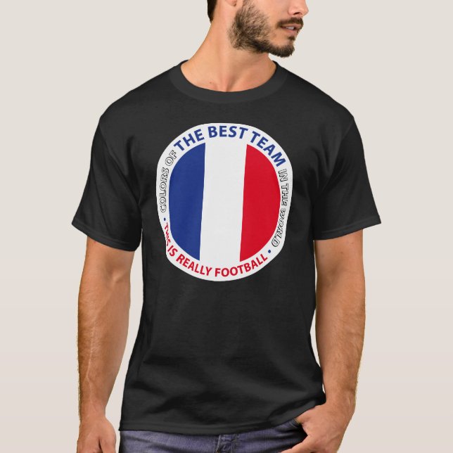 France Frankreich Art Shield Tröja (Framsida)