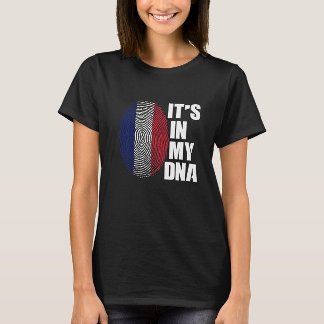 France French Flag Paris French Parents Travel Gui T Shirt (Framsida)