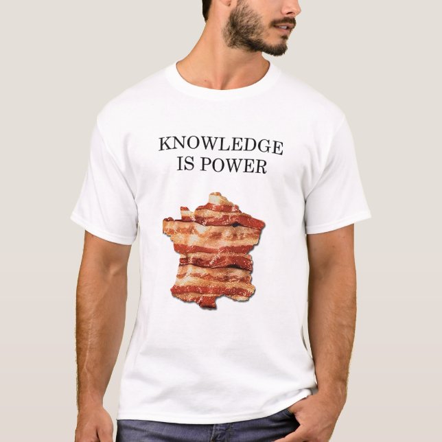France is Bacon! T-shirt (Framsida)