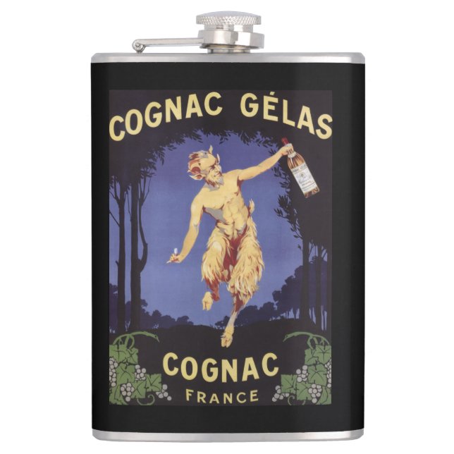 FranceCognac Gelas befordrings- PosterFrance Fickplunta (Framsidan)