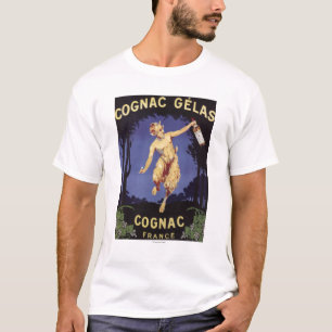 FranceCognac Gelas befordrings- PosterFrance Tröja