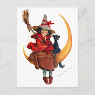 Frances Brundage: Witch på Sickle Måne Vykort