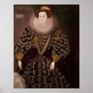 Frances Clinton, Lady Chandos , 1589 Poster