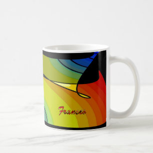 Frances Fullfärgad kaffemugg