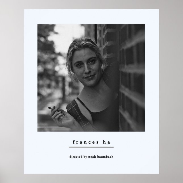 Frances Ha Noah Baumbach Greta Gerwig Cinema Poster (Framsidan)