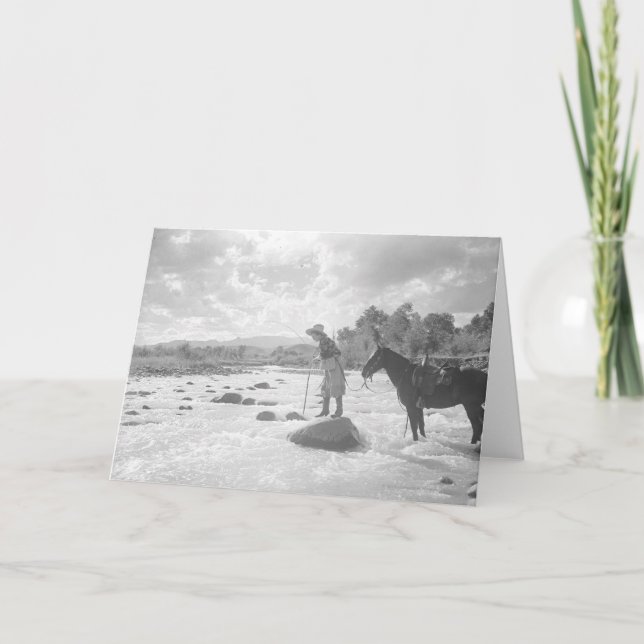 Frances Phelps Belden flygfiske i floden Kort (Framsida)