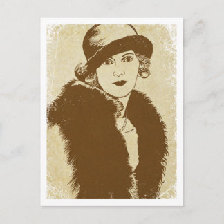 Frances ~ Roaring 20's Postcard Vykort