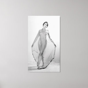 Francesca a Bella Ragazza, en vacker italian Girl Canvastryck