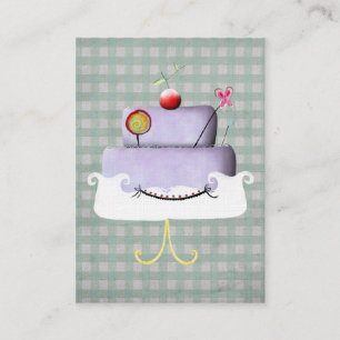 Francesca Cake-Affärskortet Visitkort