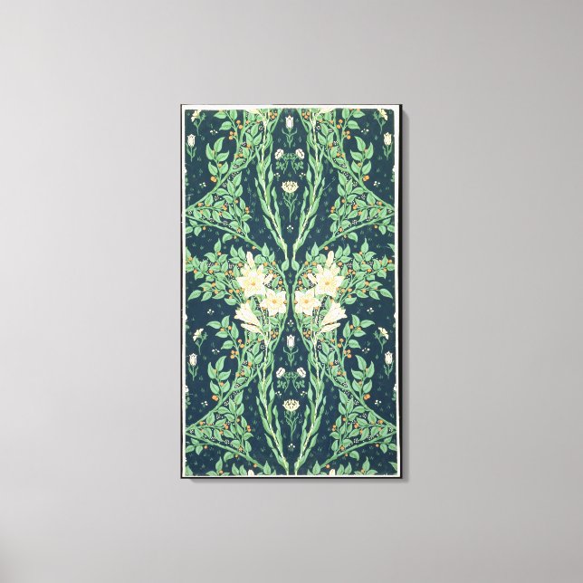 Francesca tapet design canvastryck (Framsida)