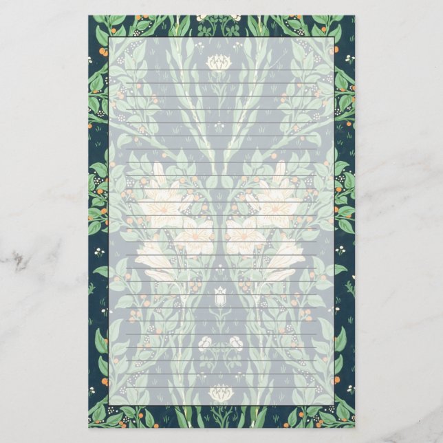 Francesca tapetdesign brevpapper (Framsida)