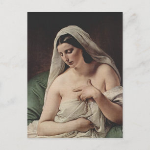 Francesco Hayez-Odalisque Vykort