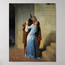 Francesco Hayez Romantic-målarnas kyss