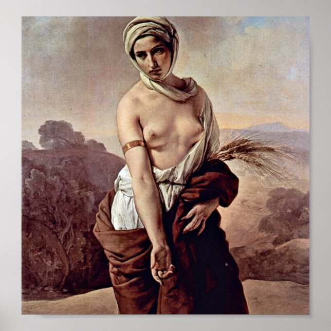 Francesco Hayez - Ruth Poster (Framsidan)