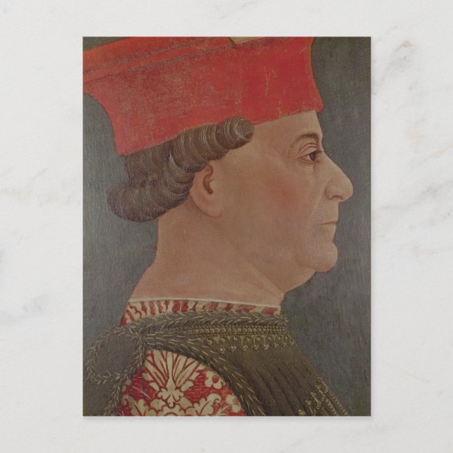 Francesco Sforza Duke av Milan Vykort (Framsida)