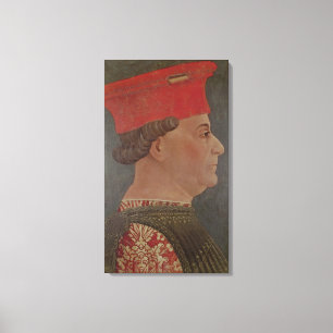 Francesco Sforza hertig av Milan Canvastryck