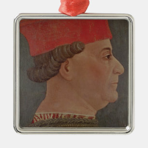 Francesco Sforza hertig av Milan Julgransprydnad Metall