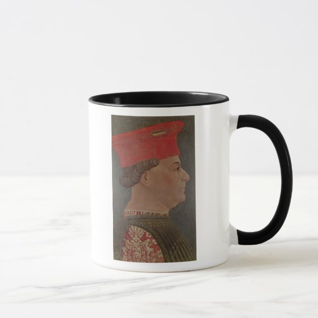 Francesco Sforza hertig av Milan Mugg (Höger)