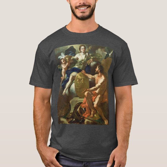 Francesco Solimena - Venus vid Vulcanus smedja T Shirt (Framsida)