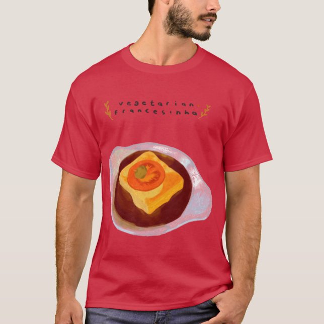 Francesinha överdimensionerad t shirt (Framsida)