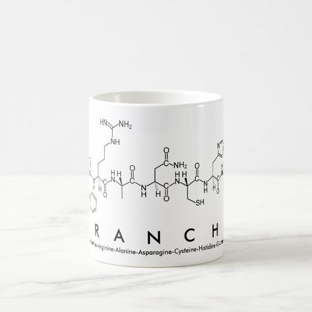 Franche peptide namn mugg (Center)