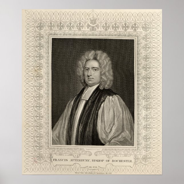 Francis Atterbury, biskop av Rochester Poster (Framsidan)