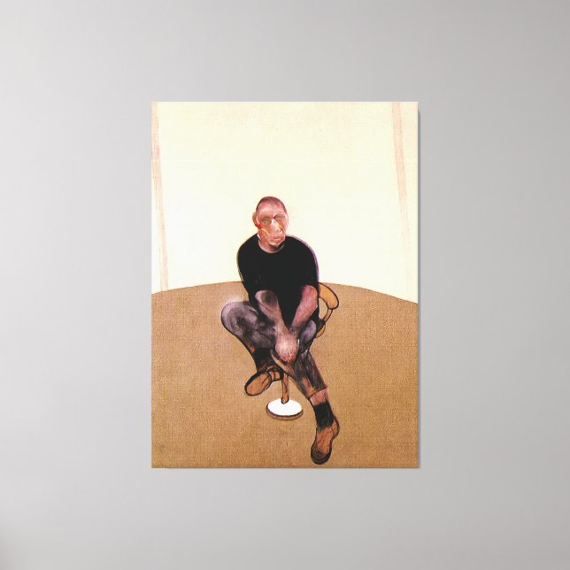 Francis Bacon art painting Canvastryck (Framsida)